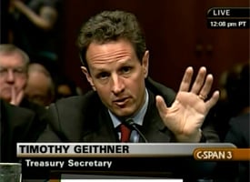 C-Span Timothy Geithner