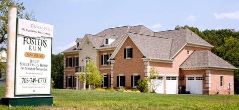 Foster's Run, a WCI Communities Inc. development in McLean, Va. The homebuilder filed for bankruptcy protection.