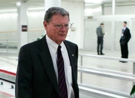 Sen. James Inhofe persuaded the EPA to delay its formaldehyde risk assessment in 2004. (Getty Images file photo)