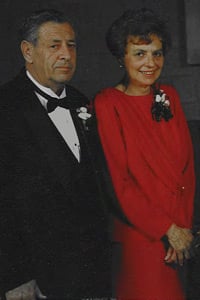 John Shepter with his wife. (Photo courtesy of the Shepter family)