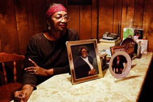 Lela Burns at her home in Jacksonville, Ark., on Dec. 14, 2011. (Jacob Slaton/ProPublica)