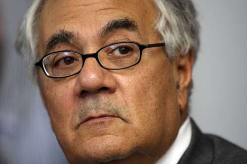 Rep. Barney Frank (D-Mass) was persuaded by lobbyists for ACCS and district attorneys to approve an amendment that legitimized ACCS's practices. (WDCPIX file photo)