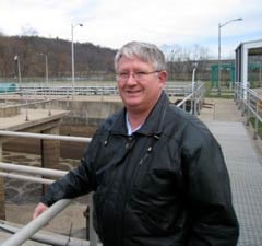 Joe Rost, chief engineer at the McKeesport Sewage Treatment Plant (Joaquin Sapien/ProPublica)