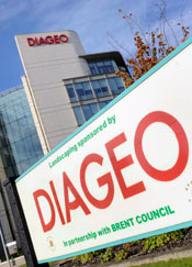London-based Diageo is the largest liquor company in the world. (Toby Melville / Reuters)