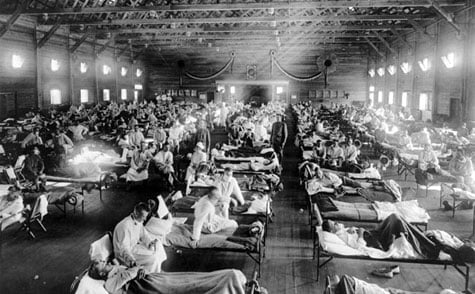 Spanish Flu Ward, 1918