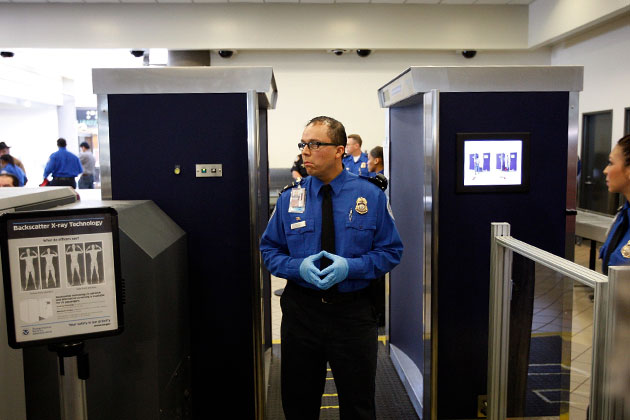 TSA security guard