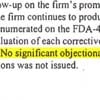 Jan. 17, 2006: A four-day FDA inspection notes that most deficiencies have been fixed.