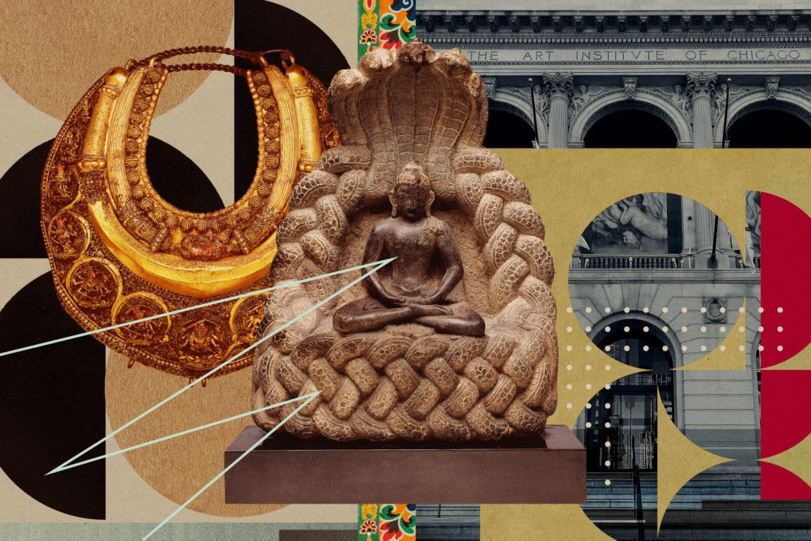 A photo illustration showing